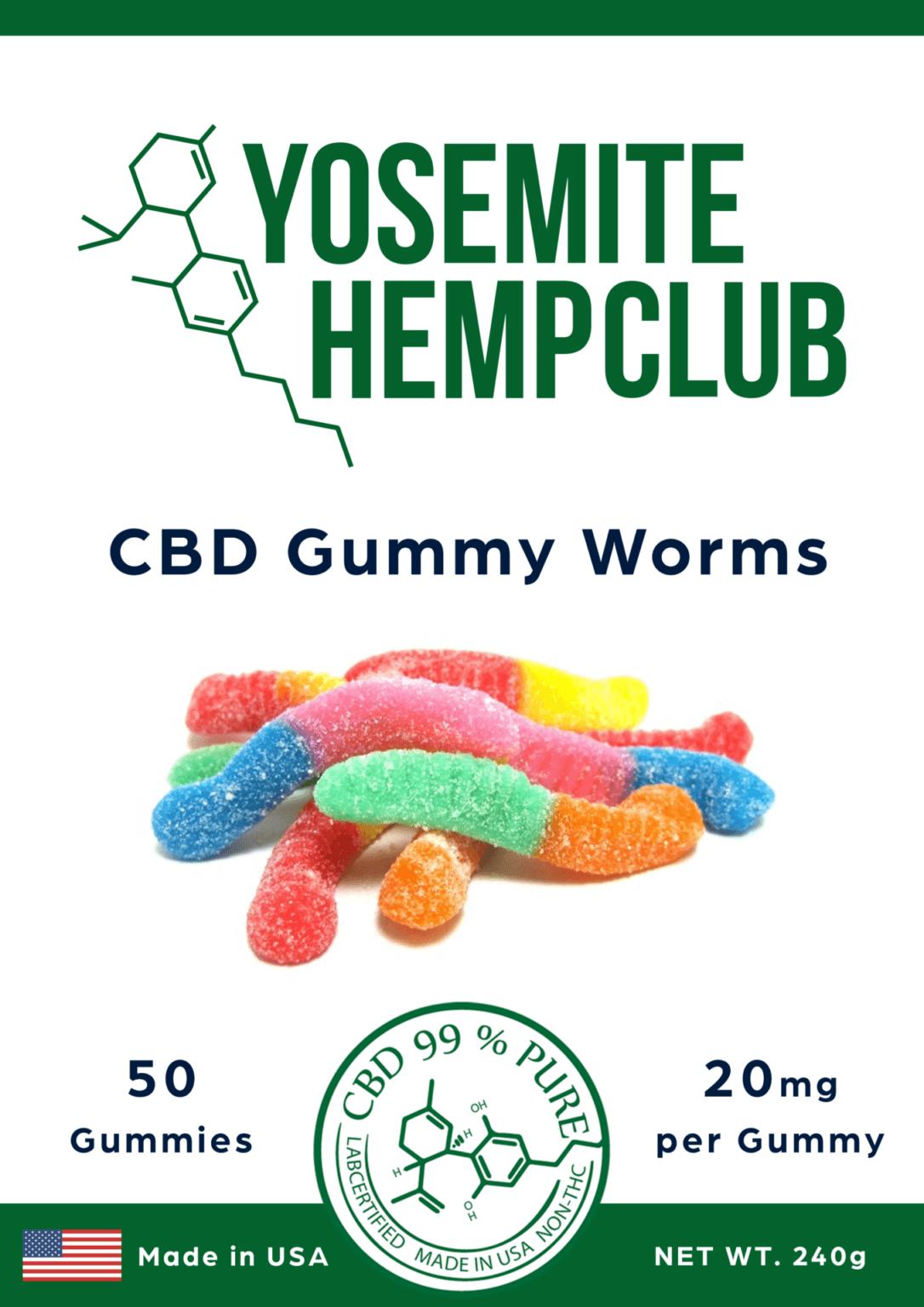 CBD Gummy Worms